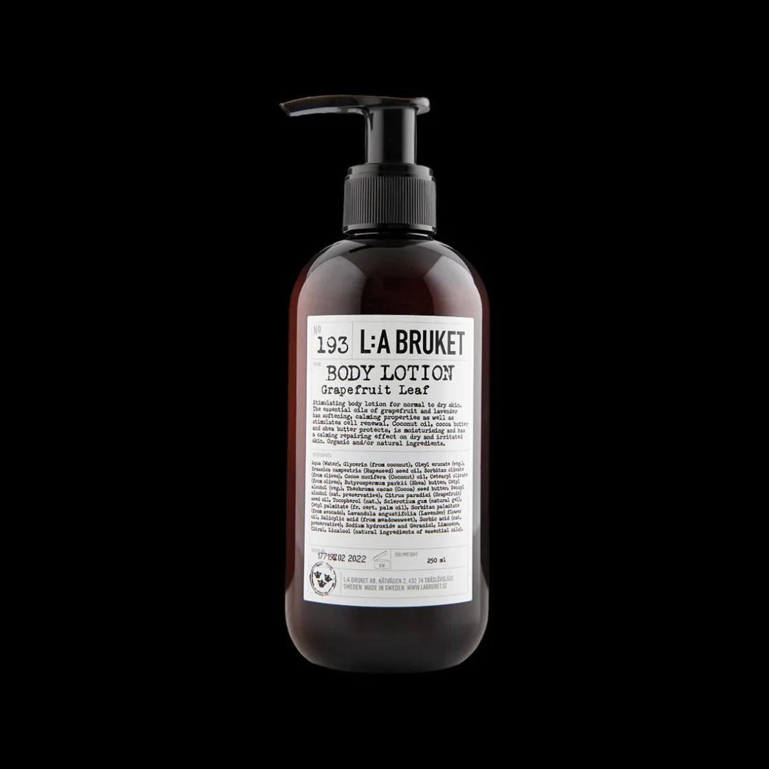 L:a Bruket 193 Body Lotion Grapefruit Leaf 240ml Sale