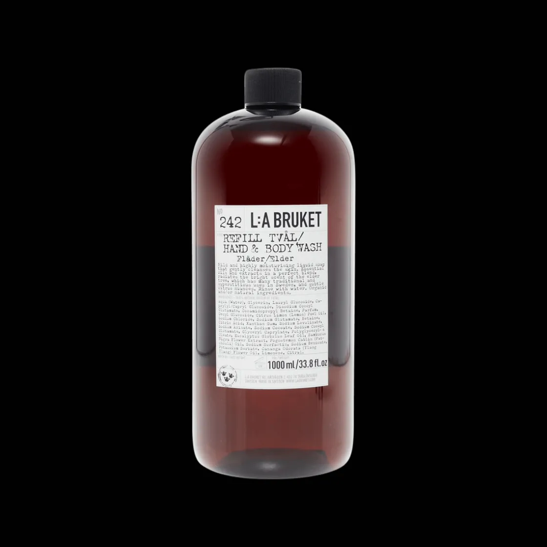 L:a Bruket 242 Hand & Body Wash Refill Elder 1000ml Online