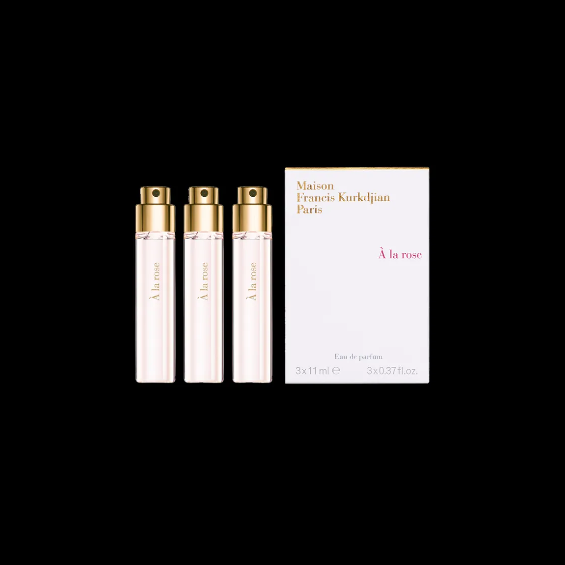 Maison Francis Kurkdjian À la Rose Eau de Parfum 3x11ml Clearance