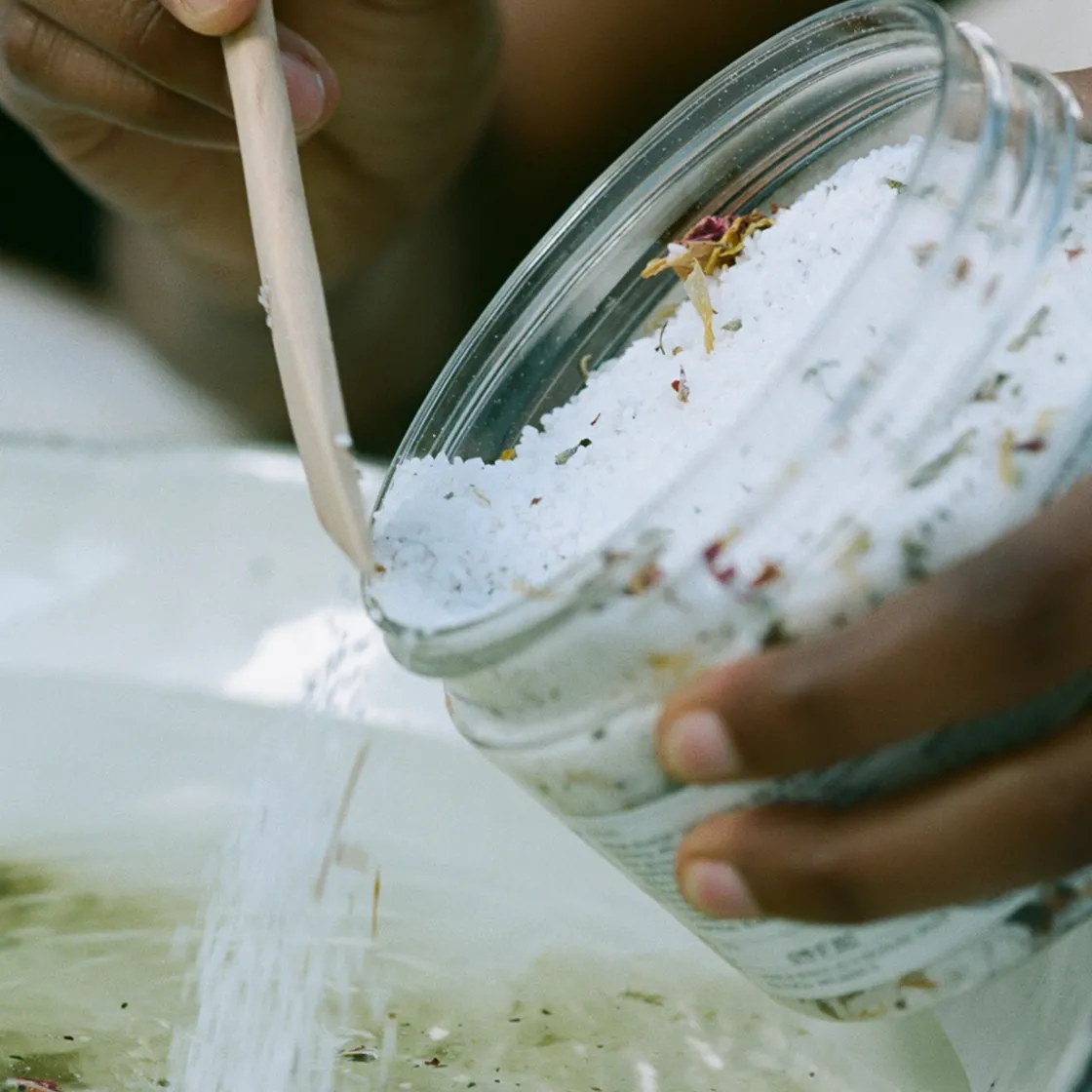 L:a Bruket 065 Sea Salt Bath Mint 450gr