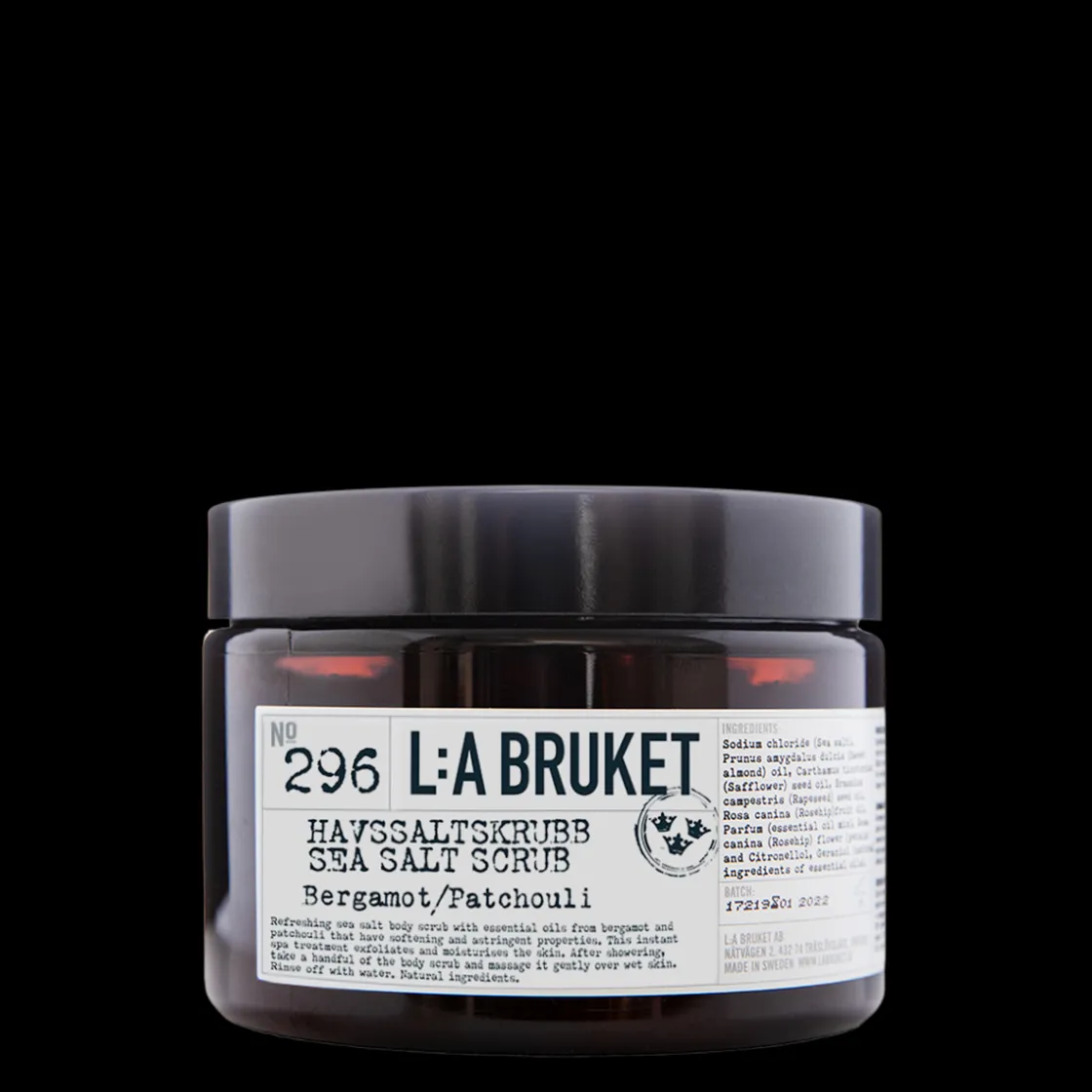 L:a Bruket 296 SS Scrub Bergamot/Patchouli 420gr Discount