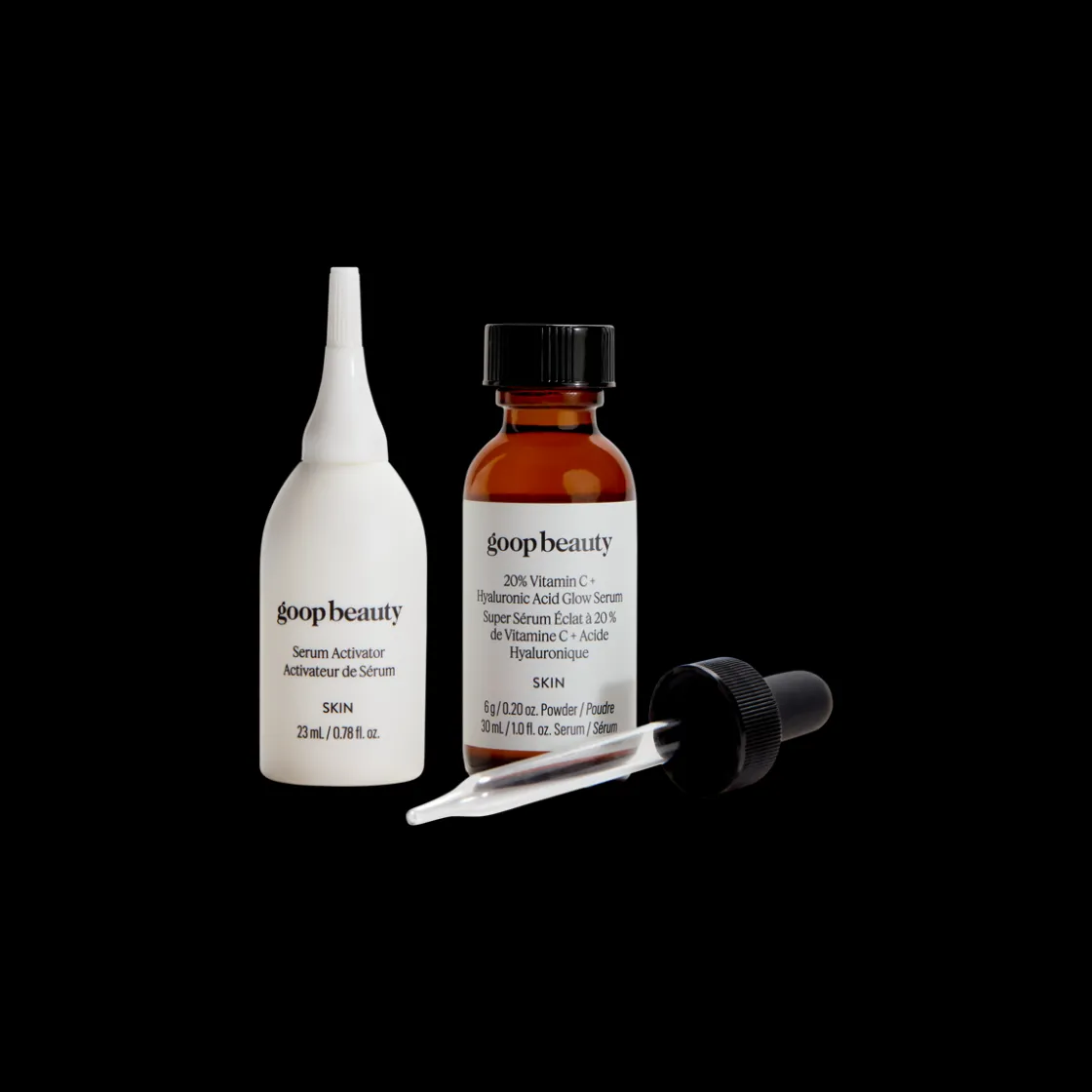 Goop 20% Vitamin C + Hya Acid Glow Serum 30ml New