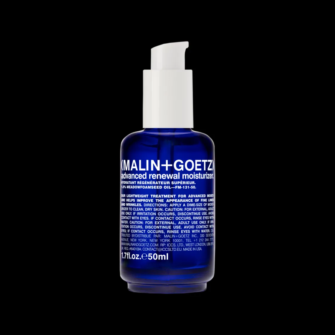 MALIN+GOETZ Advanced Renewal Moisturizer 50ml New