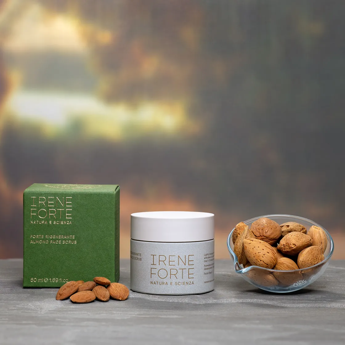 Irene Forte Almond Face Scrub 50ml Outlet