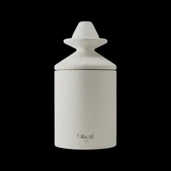 Olfactif Aries Waxed Wood Scented Candle 240gr New