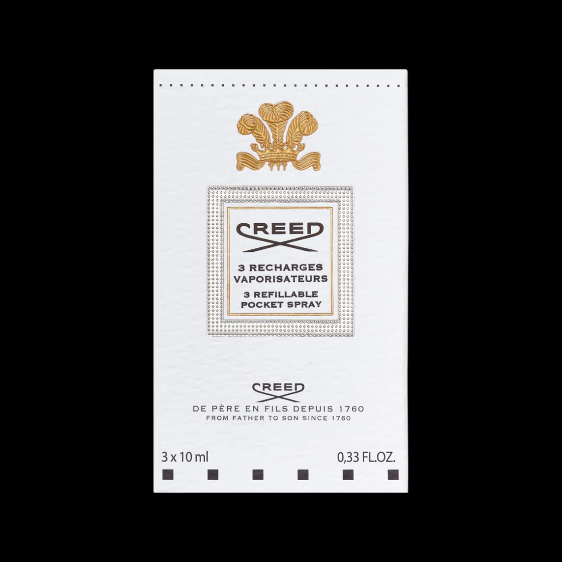 Creed Aventus Cologne Vaporizer 3x10ml Clearance