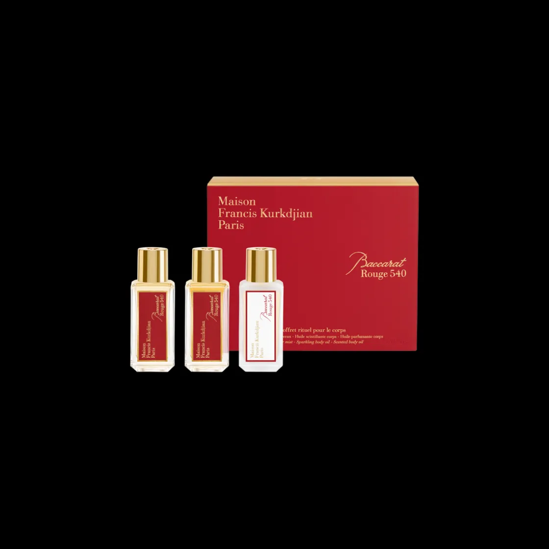 Maison Francis Kurkdjian Baccarat Rouge body ritual set 3x35ml Outlet