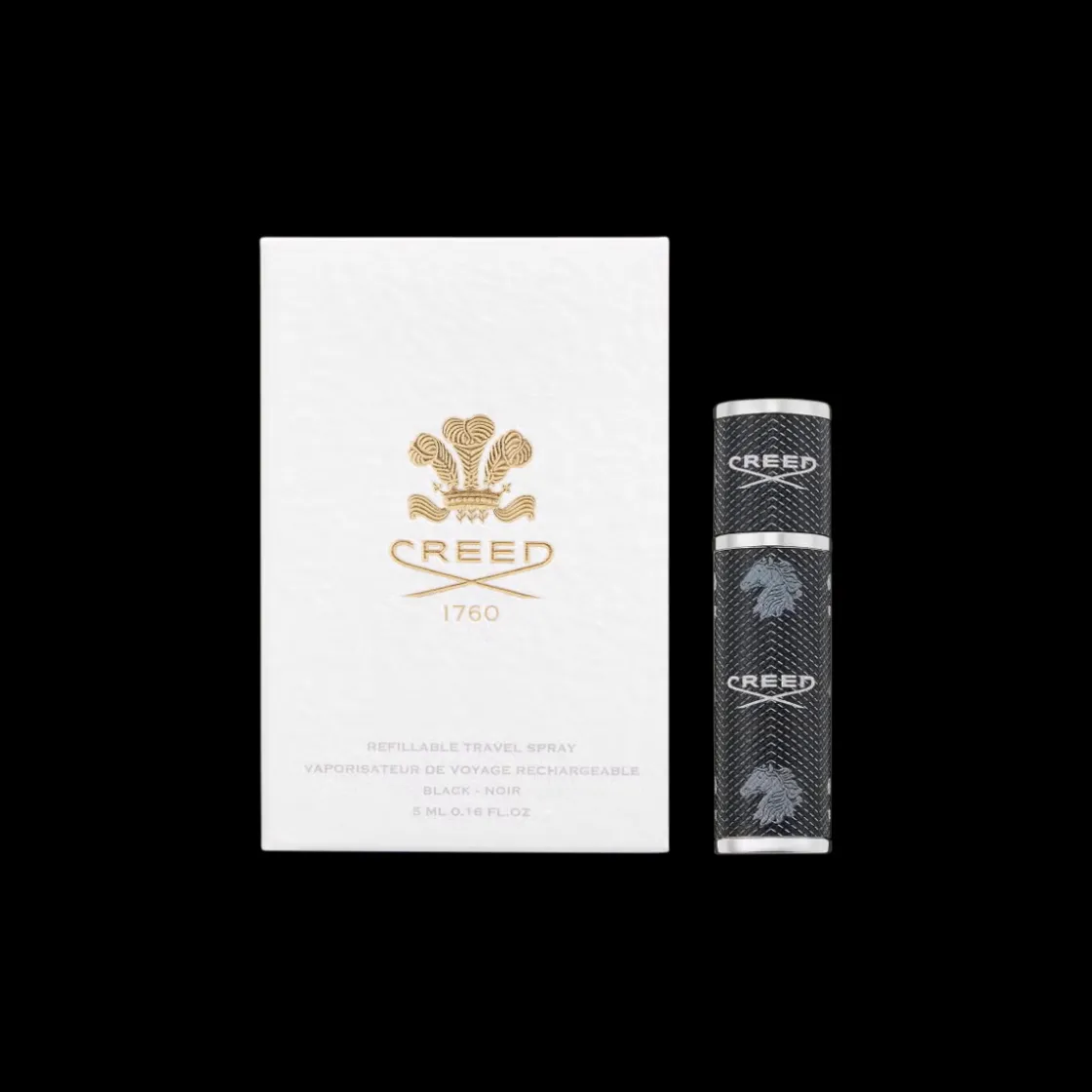 Creed Black Travel Atomiser
