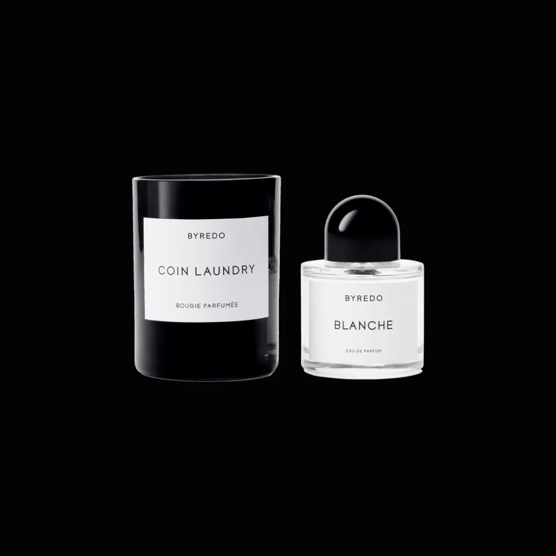 Byredo Blanche Parfum & Coin Laundry Candle Set Hot