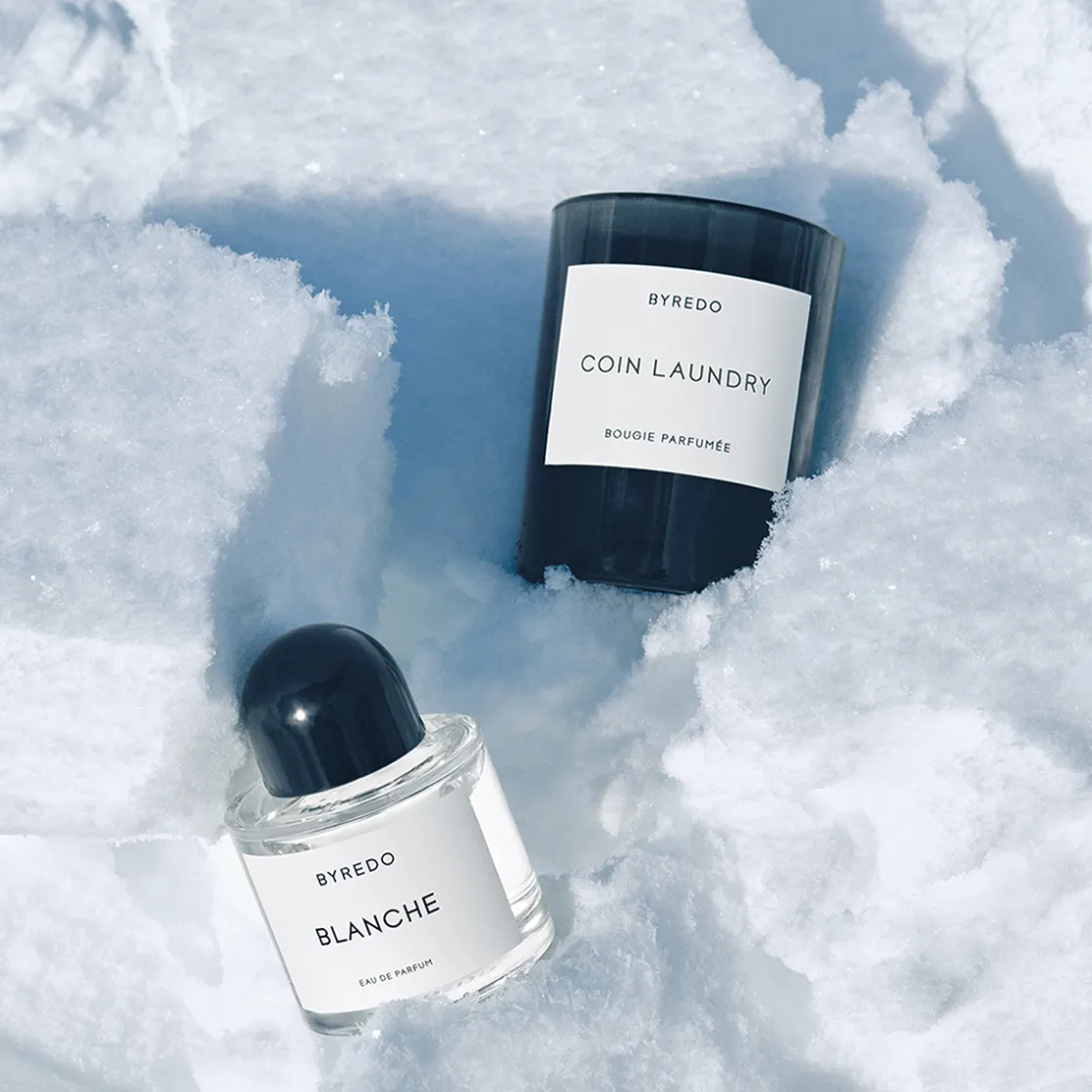 Byredo Blanche Parfum & Coin Laundry Candle Set Hot