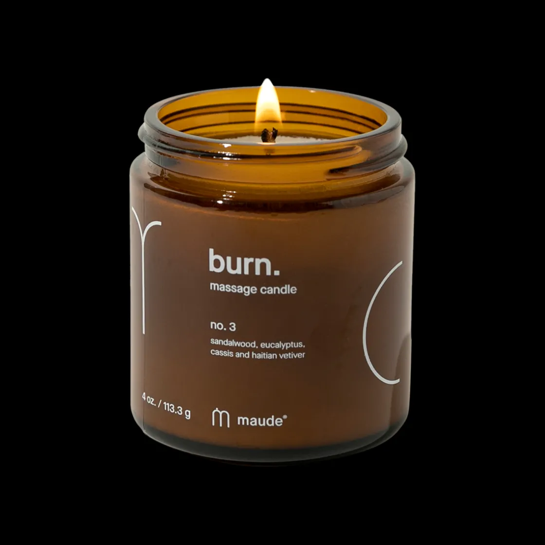 Maude Burn Massage Candle No.3 113gr Outlet