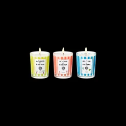 Acqua di Parma Candles Trio Set 3x70gr Discount
