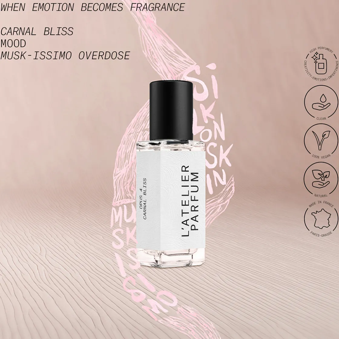 L’atelier Parfum Carnal Bliss Eau de Parfum 15ml