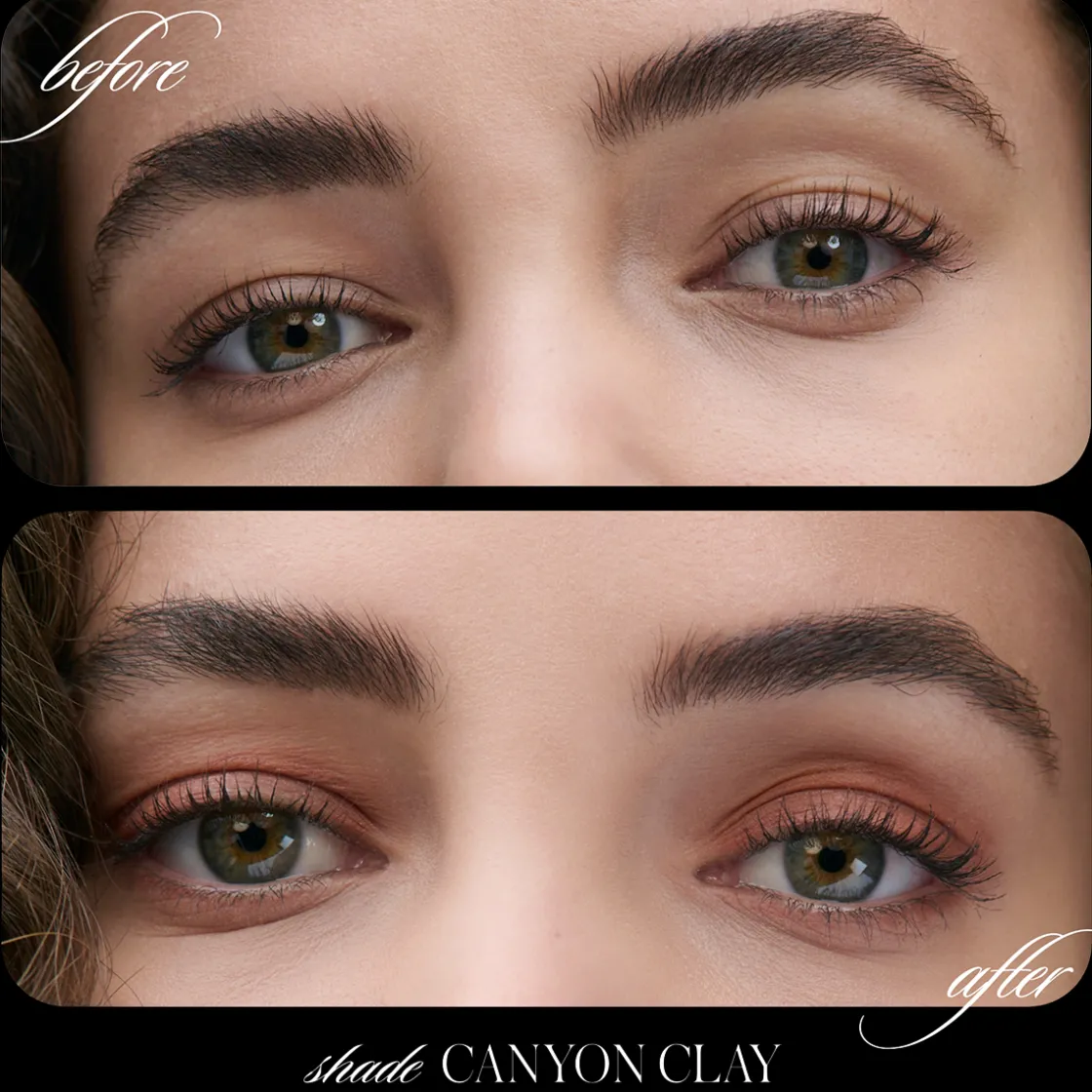 RMS Beauty Cashmere Matte Eyelights A rustic brown-red