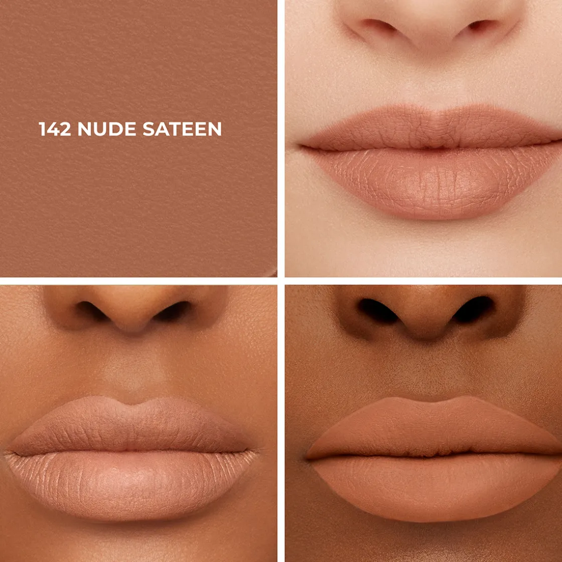 Laura Mercier Caviar Smoothing Matte Lipstick 143 Nude Sateen Hot