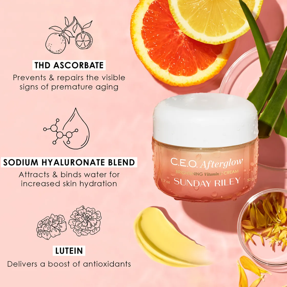 Sunday Riley C.E.O Afterglow Brightening Vitamin C 50gr Clearance