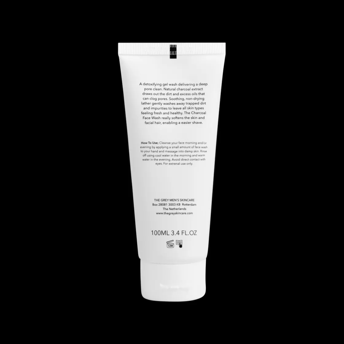 The Grey Skincare Charcoal Face Wash 100ml