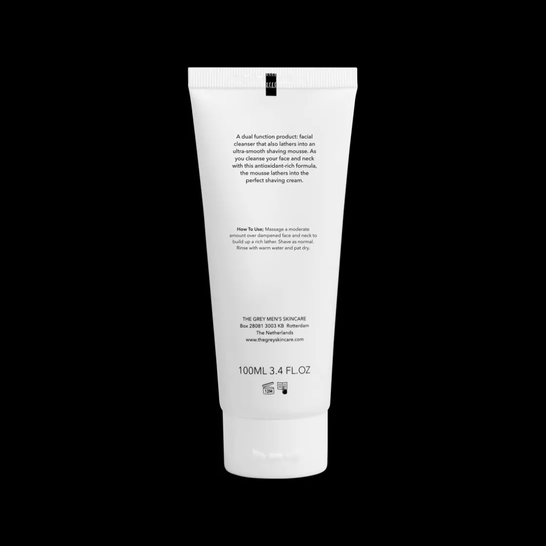 The Grey Skincare Cleansing and Shaving Mousse 100ml Clearance