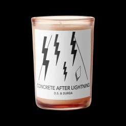 D.S. & DURGA Concrete After Lightning Candle 200gr New