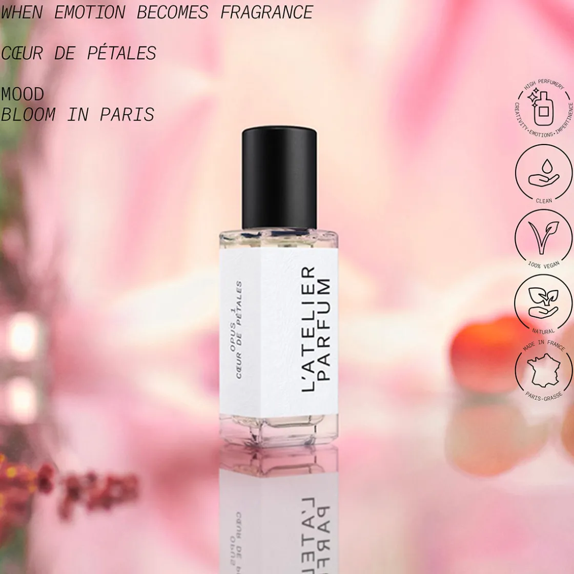 L’atelier Parfum Cœur De Pétales Eau de Parfum 15ml Discount