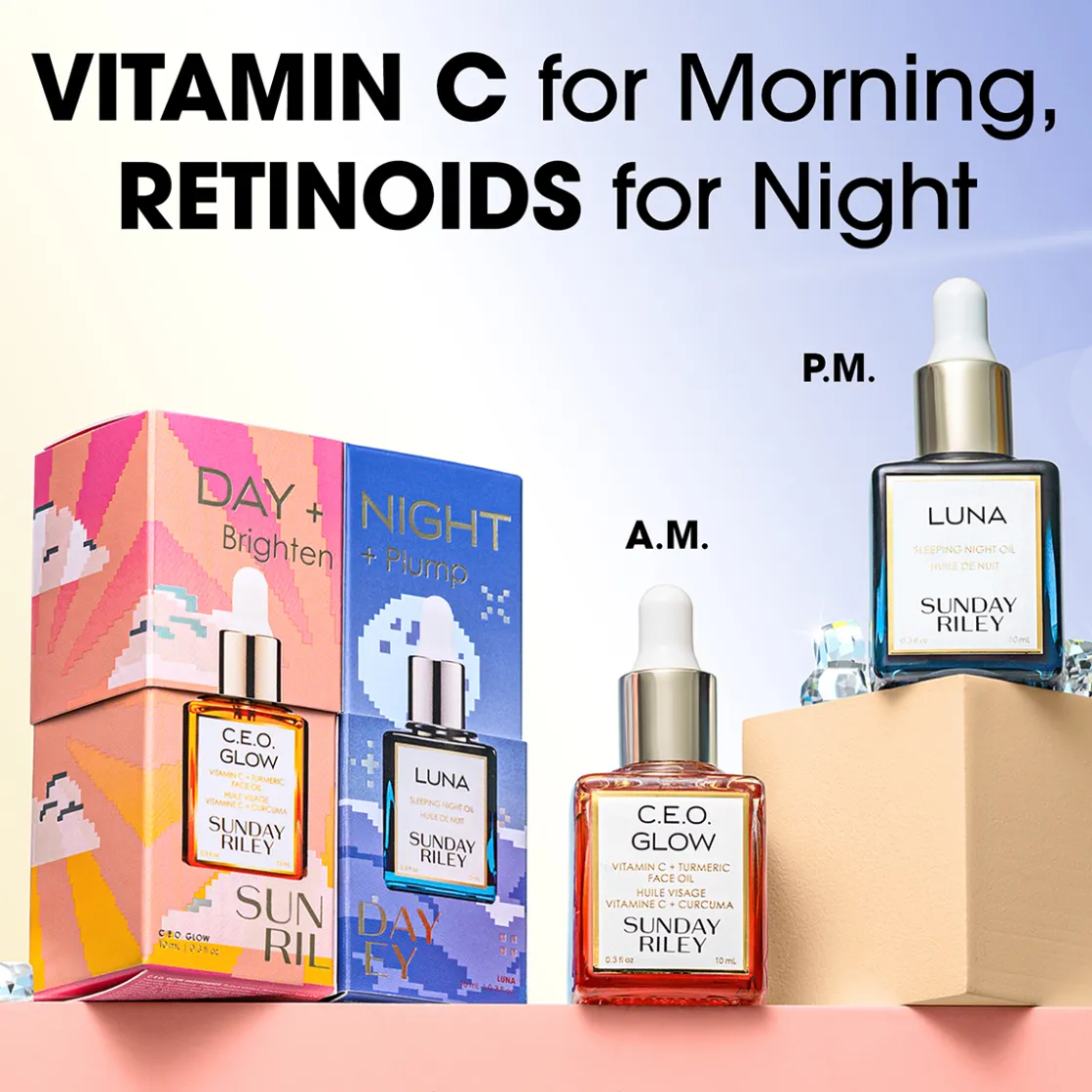 Sunday Riley Day And Night Bright Kit Outlet