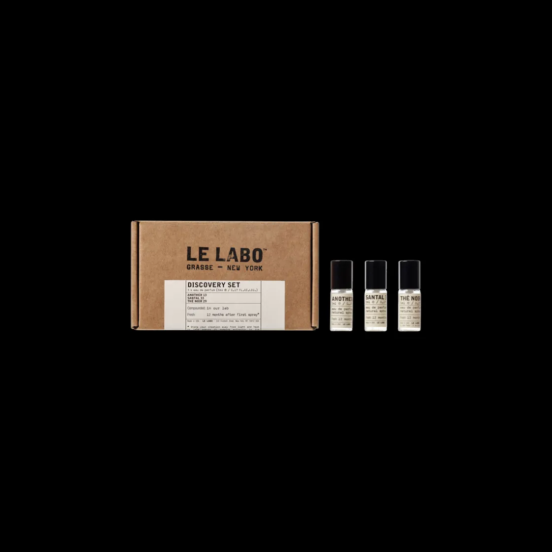 Le Labo fragrances Discovery Set Eau de Parfum 3x5ML New