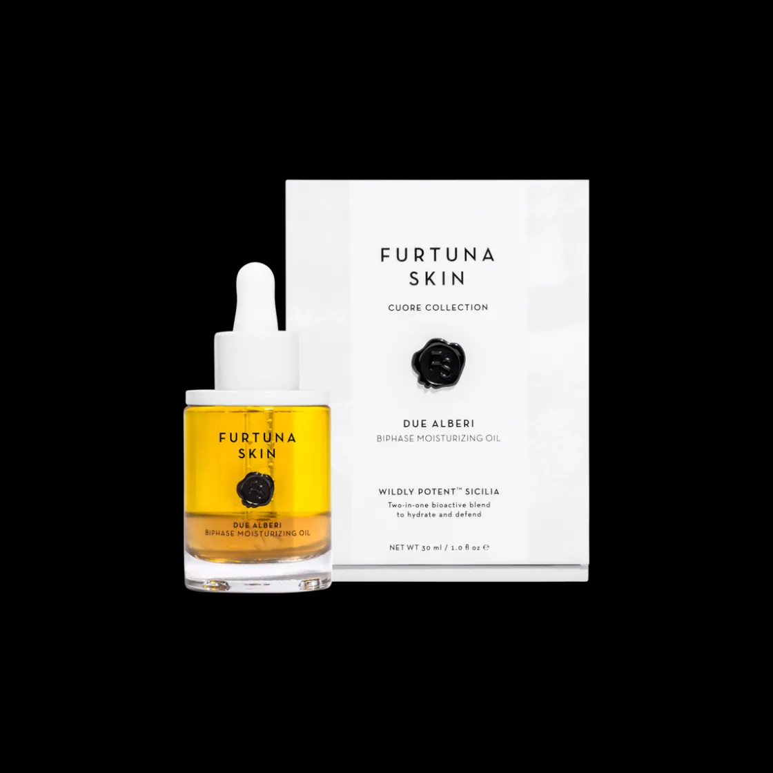 Furtuna Skin Due Alberi Biphase Moisturizing Oil 30ml New