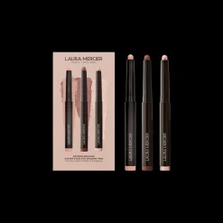Laura Mercier Effortless Eyes Caviar Stick Trio New