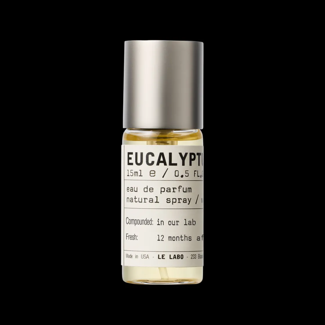 Le Labo fragrances Eucalyptus 20 Eau de Parfum 15ml New