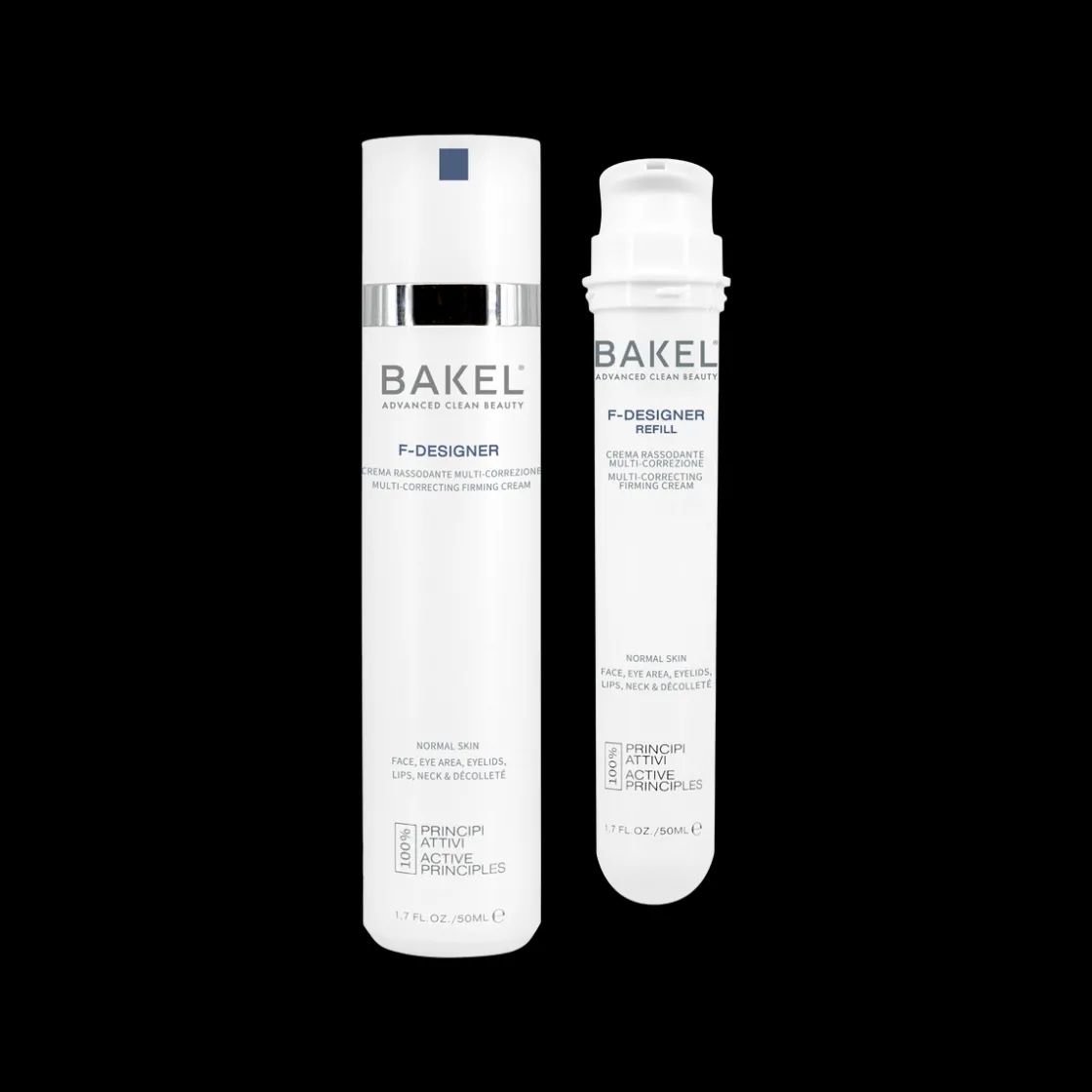 Bakel F-Designer Normal Skin Case & Refill 50ml Sale