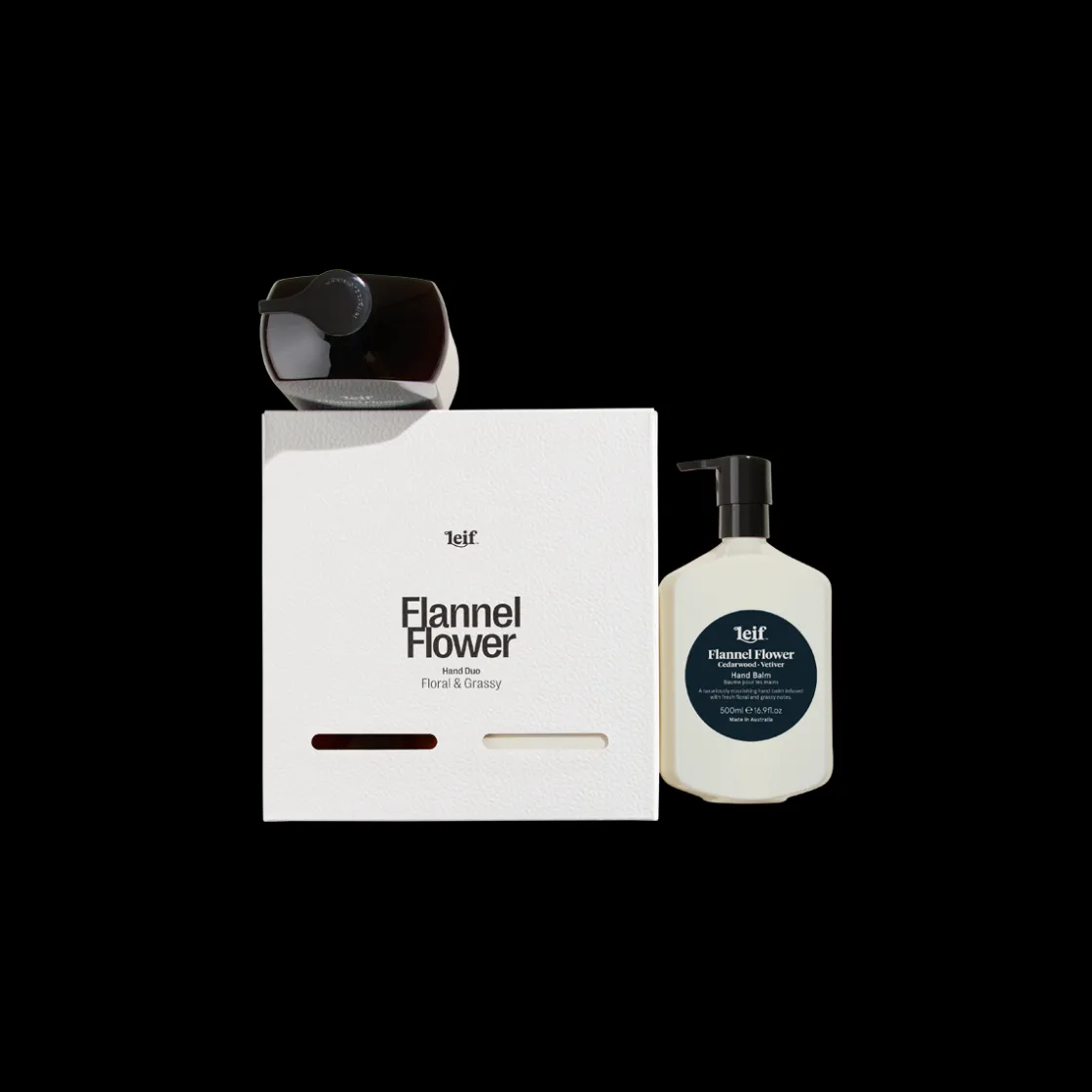 Leif Flannel Flower Hand Duo Large Hot