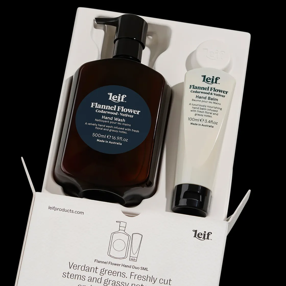 Leif Flannel Flower Hand Duo Small Outlet