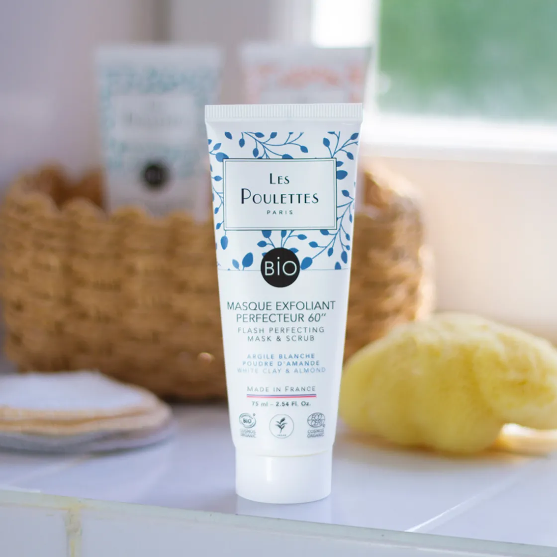 Les Poulettes Flash Perfecting Mask & Scrub 75ml Clearance
