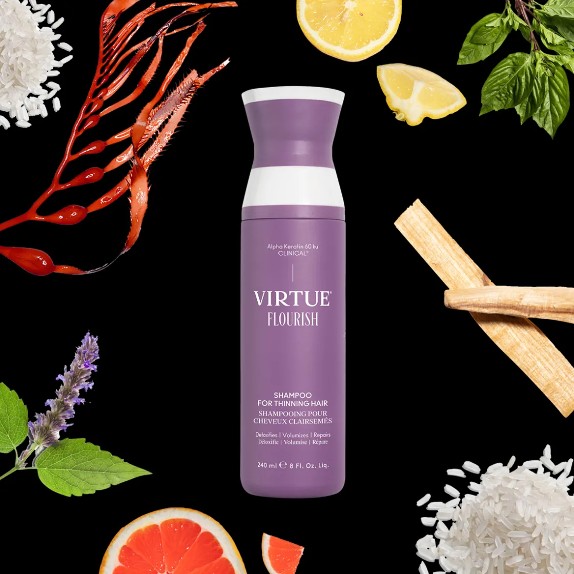 Virtue Flourish Shampoo 240ml New