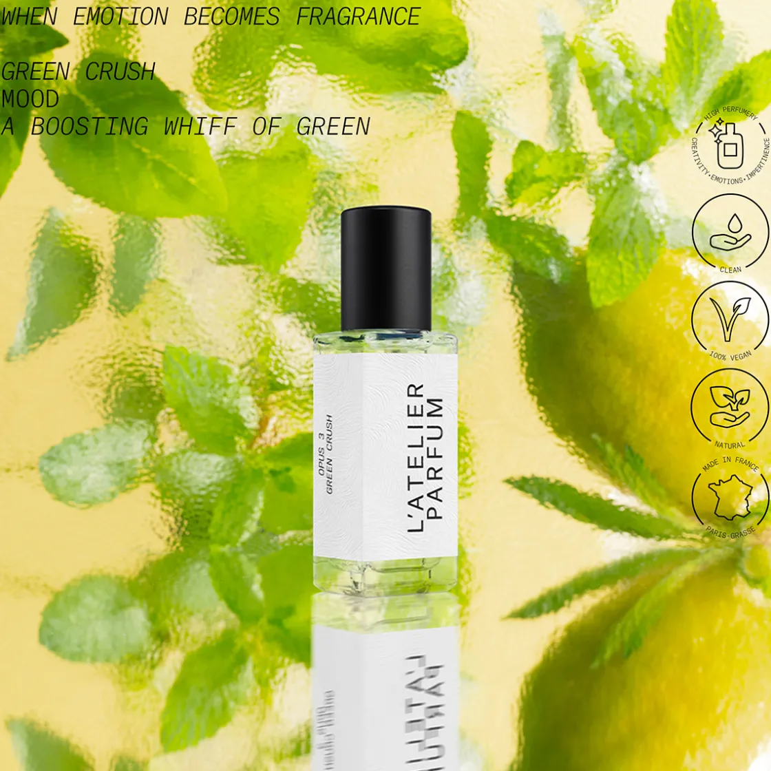 L’atelier Parfum Green Crush Eau de Parfum 15ml Discount