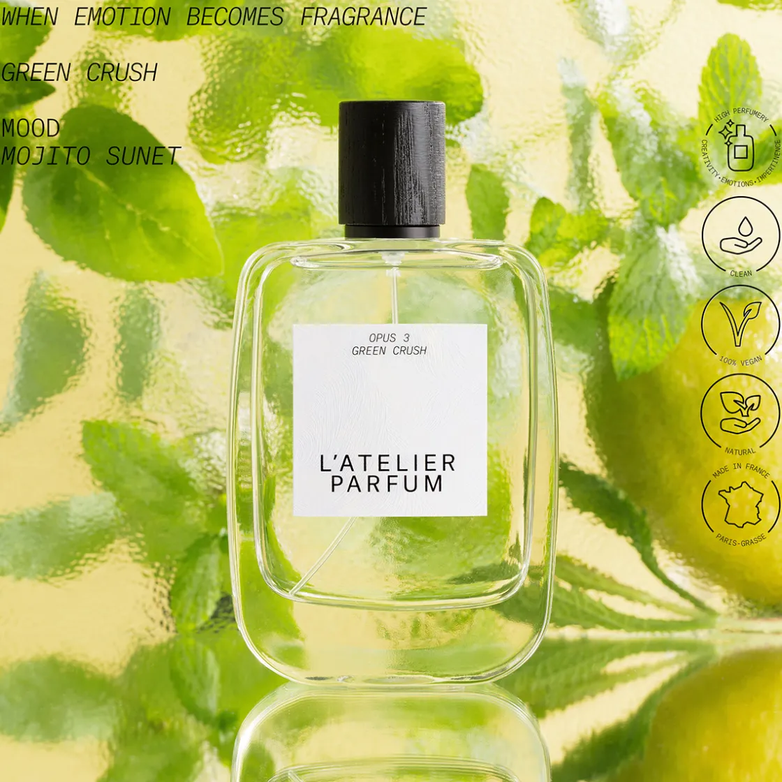 L’atelier Parfum Green Crush Eau de Parfum 100ml