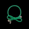 IA BON Hair Tie with Gold Bead Kelly Green Best