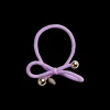 IA BON Hair Tie with Gold Bead Lilac Clearance