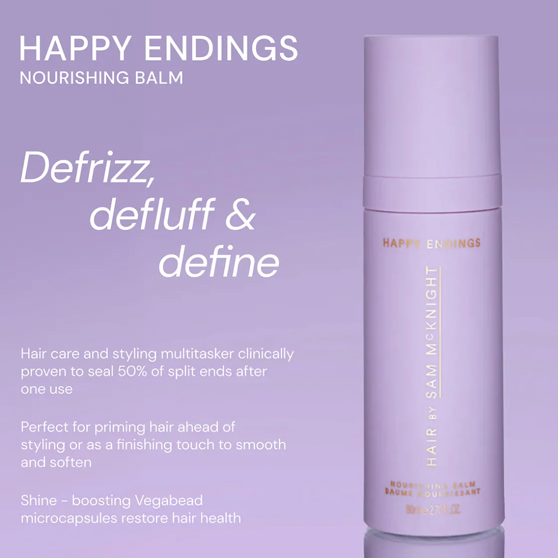 Hair by Sam McKnight Happy Endings Nourishing Balm 80ml Outlet