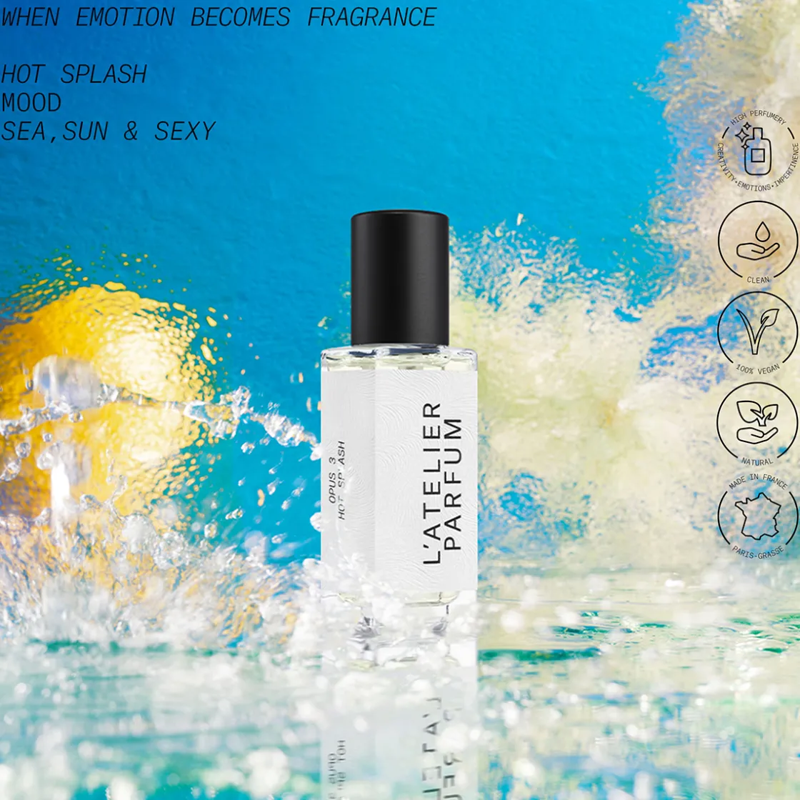L’atelier Parfum Hot Splash Eau de Parfum 15ml Online