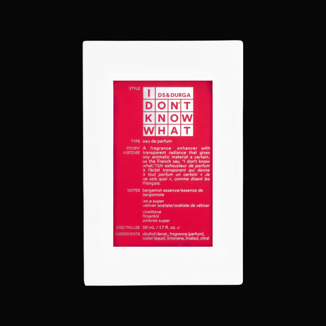 D.S. & DURGA I Don't Know What L.E. Eau de Parfum 50ml Outlet