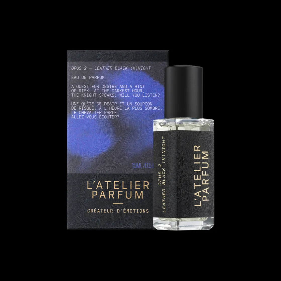 L’atelier Parfum Leather Black (K)Night Eau de Parfum 15ml Clearance