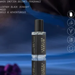 L’atelier Parfum Leather Black (K)Night Eau de Parfum 15ml Clearance
