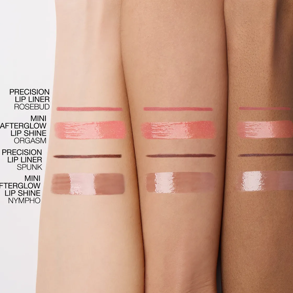 NARS Line & Shine Lip Duo II SpunkNympho Clearance