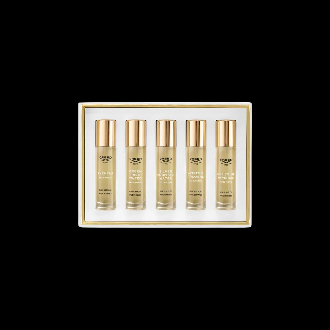 Creed Male OneShot Xmas Set 5x10ml New