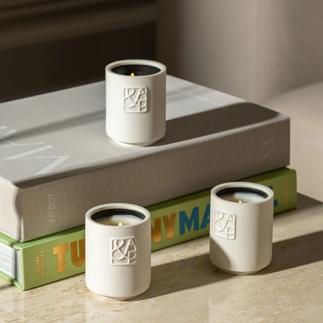 AUGUST&PIERS Mini Candle Trio Gift Set Best