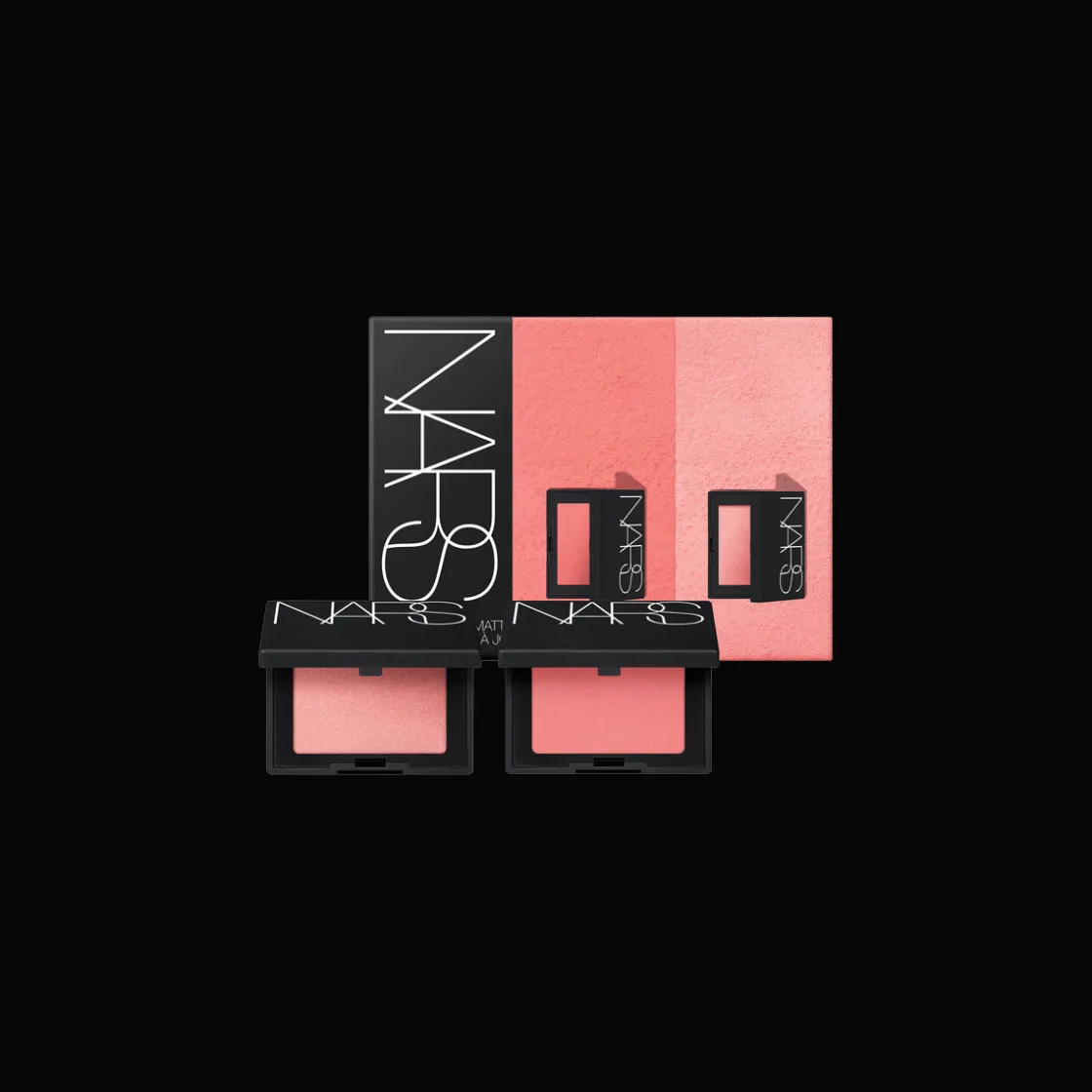 NARS Mini Matte & Glow Blush Duo ORGASM EDGE 778 / ORGASM 777 New