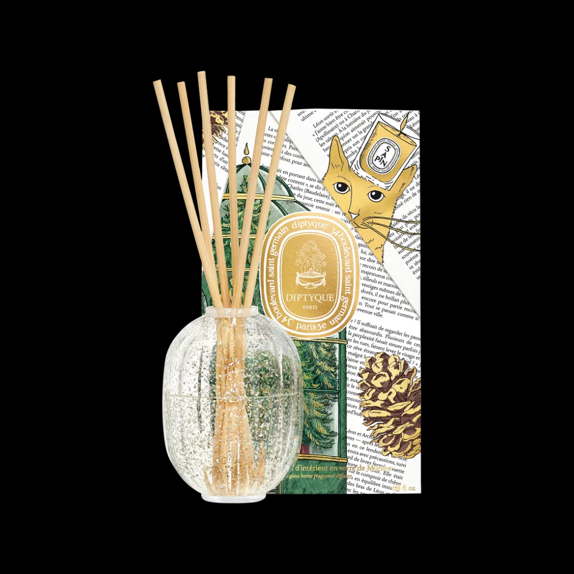 Diptyque Murano Glass Home Diffuser New