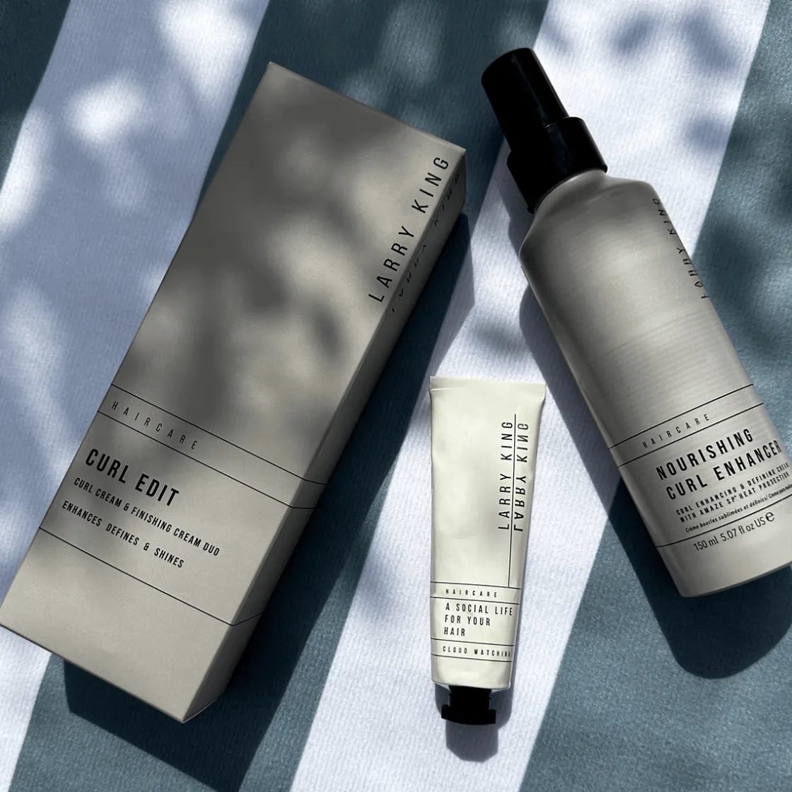 Larry King Haircare Nourishing Curl Enhancer 150ml Hot