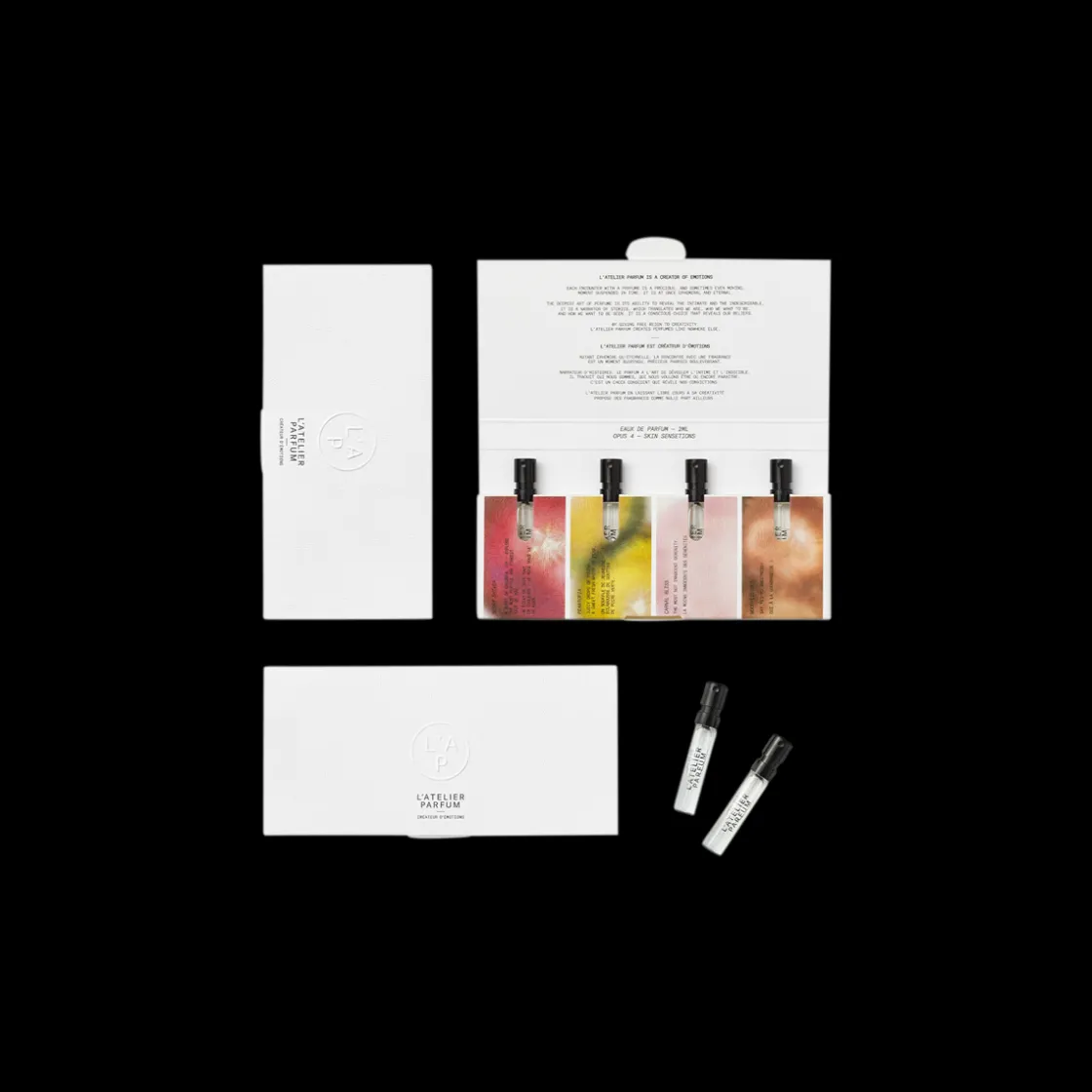 L’atelier Parfum Opus 4 Discovery Set 4x2ml New